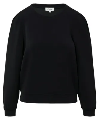 Productafbeelding van s.Oliver 2169345.9999.48, Trui, Volwassen, Dames, Zwart, Regular fit, Lange mouwen
