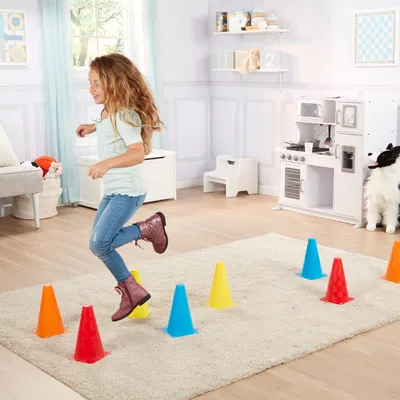 Produktbild von Melissa & Doug Activity Cones - Set of 8, Mehrfarben, Kunststoff, 3 Jahr(e), Kind, Junge/Mädchen, 280 mm