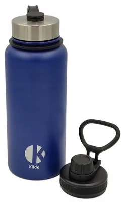Produktbild von Termoflasche Stahl Blau 950 ml für Sport & Outdoor
