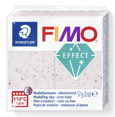 Produktbild von STAEDTLER FIMO effect 8010 Botanical ofenhärtende Modelliermasse Einzelprodukt, 57g, botanical rose