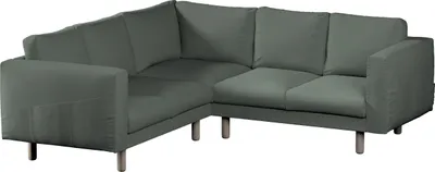 Produktbild von Dekoria Bezug für Norsborg 4-Sitzer Ecksofa, grün, Norsborg 4-Sitzer Ecksofabezug