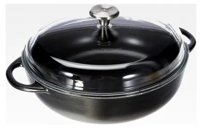 Produktbild von Bauernpfanne, Gusseisen, Schwarz, 28 cm