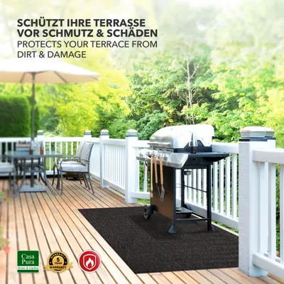 Produktbild von Grillschutzmatte Dalton schwer entflammbarer Grilluntergrund 100x120 cm