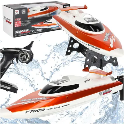 Image de Bateau télécommandé RC FT009 orange