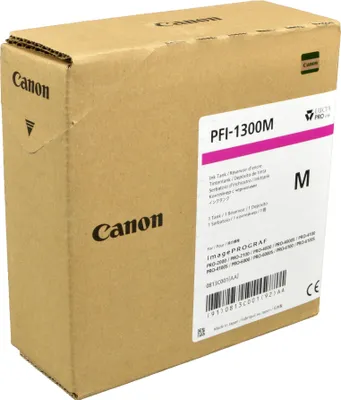 Produktbild von Canon PFI-1300M, Magenta, Tinte auf Pigmentbasis, 330 ml