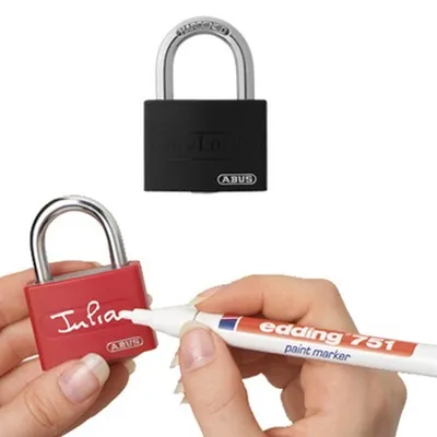 Immagine prodotto di Lucchetto in alluminio "Mylock T65Al", nero