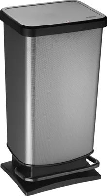 Produktbild von Rotho Abfalleimer 40 L Paso - Treteimer Geruchsdicht - Abfallbehälter 35,3 x 29,5 x 67,6 cm - Mülleimer mit Softclose - Tretabfalleimer