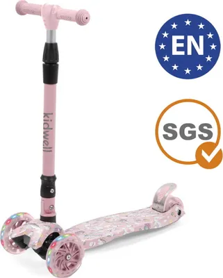 Obrázok produktu pre Kidwell VENTO trojkolesová balančná kolobežka s LED kolieskami, pre deti 3+