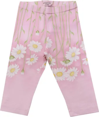 Immagine prodotto di 6499AC leggings bimba girl MONNALISA BEBE' pink Cotone/Spandex pants kids