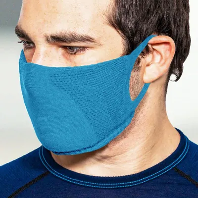 Produktbild von TRERE Social Mask Sportmaske Mund-Nasen-Bedeckung french blue L
