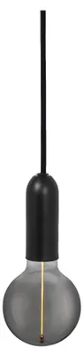 Zdjęcie produktu dla LEDVANCE Vintage 1906 lampa wisząca ROUND E27, czarna, maks. 25W (LED 15W), podstawa E27, okrągły daszek, wewnętrzna lampa wisząca, połączenie z lampami 1906 Vintage, połączenie z inteligentnymi lampami