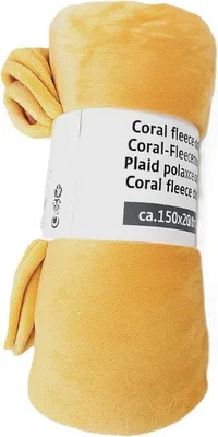 Zdjęcie produktu dla Nd38_8711252031477Yellow Koc 150X200Cm (Zolty)