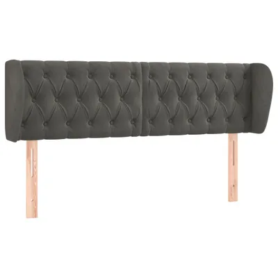 Produktbild von VidaXL 3117535, Dunkles Grau, Polyester, Holz, 1630 mm, 78 cm, 88 cm, 230 mm