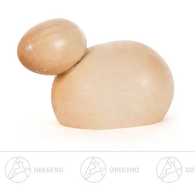 Productafbeelding van Kribben en accessoires: Schaap, natuurlijke stijl, modern. Afmetingen: 3 cm x 2 cm x 2 cm. Nieuw