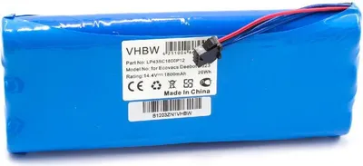 Produktbild von vhbw Akku Ersatz für Ecovacs LP43SC1800P12 für Staubsauger (1800 mAh, 14,4 V, NiMH)