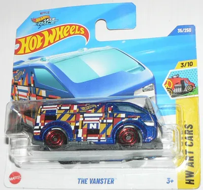 Produktbild von Hot Wheels THE VANSTER Netflix Let's Race Spielzeugauto