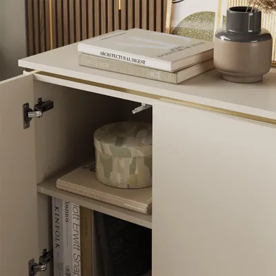 Immagine prodotto di Credenza Vicco Linette Cachemire 80 x 70 cm con 4 scomparti, Model 57964