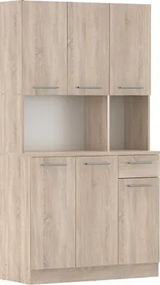Produktbild von Kondela Sechstüriges Sideboard Pelion New - Sonoma-Eiche