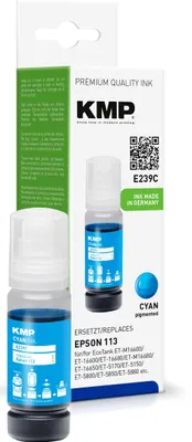 Productafbeelding van KMP Printtechnik AG 1655,0003 KMP Patrone Epson T06B2 cyan 6000 Seiten E239C remanufactured
