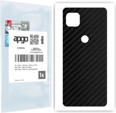 Produktbild von apgo Rückseite Schutzfolie für Motorola Moto G 5G -  Hinten Schutzfolie Carbon, Rückseite Folie schützt vor Kratzern und Fingerabdrücken