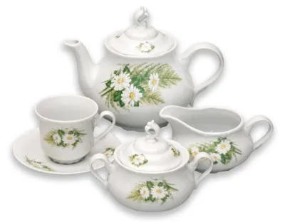 Produktbild von Constance, Teeservice, Gänseblümchen, Thun, 15-teilig