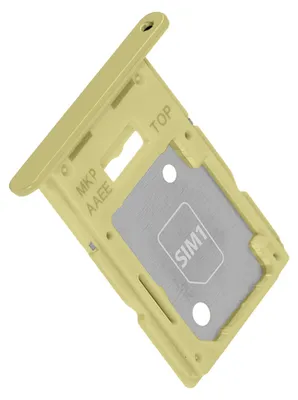 Produktbild von Samsung, SIM-Halter Dual Nano SIM oder MicroSD für Galaxy A15 4G SP, Gelb