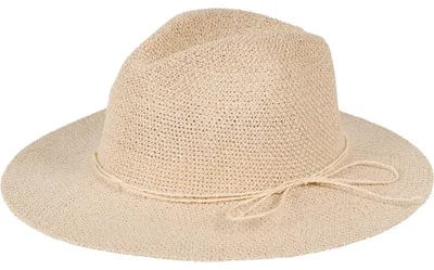 Produktbild von styleBREAKER Damen Panama Sonnenhut mit dünnem Hutband, Strohhut, Schlapphut, Sommerhut, Fedora Hut 04025040