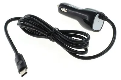 Produktbild von KfZ-Ladekabel / Ladegerät / Autoladegerät Typ C (USB-C) 1A für Zigarettenanzünder