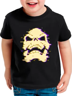 Produktbild von style3 Overlord Glitch Kinder T-Shirt he master universe man anime