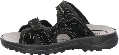 Produktbild von Jomos Herren Echtleder Pantolette 'LIBERTA' schwarz, Herren:50 EU