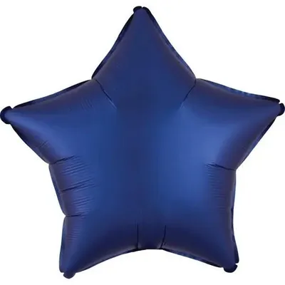 Immagine prodotto di Palloncino in foil blu navy con stella, 48 cm - Amscan