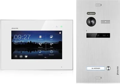 Produktbild von Video Türsprechanlage für 1 Familienhaus, 1x Monitor, Balter EVO