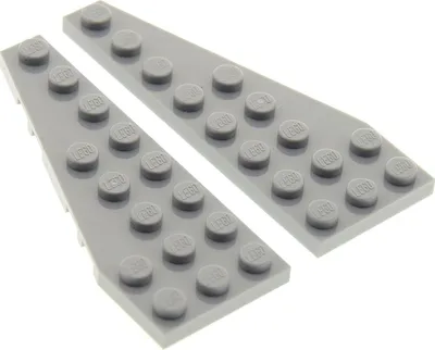 Image de 2x Lego aile plaque 8x3 nouveau-gris clair gauche droite Star Wars 75252 50305 50304