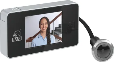Produktbild von BASI - Digitaler Türspion - TS 710 - Silber - für Türstärken 38-110 mm - 6800-0070