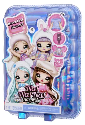 Zdjęcie produktu dla Na! Na! Na! Surprise Sweetest Sweets - Bailey Bunny, Mini lalka, Damski, 4 lat(a), Chłopak, dziewczyna, Wielobarwny