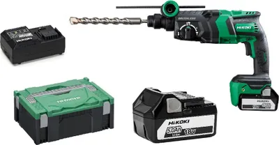 Obrázok produktu pre Akumulátorová vŕtačka 18v Sds+ 2*5,0ah Hitsystem
