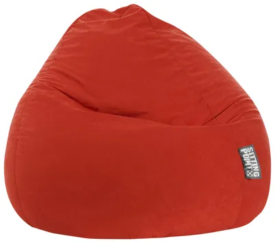 Produktbild von Sitzsack BeanBag Easy XXL 130 x 80 cm, Tomate Bbxxl