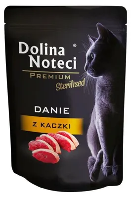 Produktbild von Dolina Noteci Premium Sterilised Entengericht - Nassfutter für sterilisierte Katzen - 85g