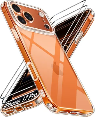 Produktbild von Hülle + 2x Schutzglas für iPhone 17 Pro 9H Panzerfolie Case Transparent