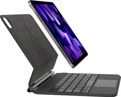 Produktbild von Belkin Pro Tastatur Case mit Trackpad für iPad Pro 11" / iPad Air 11", Schwarz, Bluetooth, Deutsch