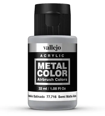 Produktbild von Vallejo 77.716, Aluminium, Farbe auf Wasserbasis, Flüssigkeit, 32 ml, 1 Stück(e)