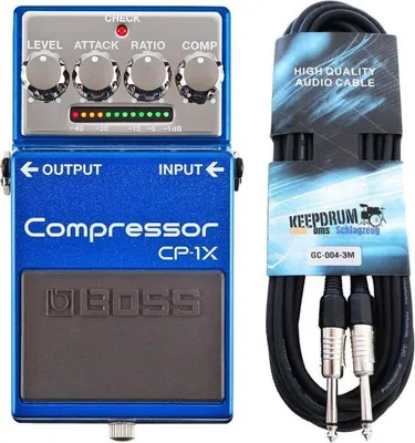 Image de Boss CP-1X Compresseur pour guitare avec câble