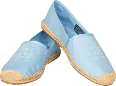 Produktbild von TOMMY HILFIGER Damen-Espadrilles aus Baumwolle mit gesticktem Logo, Artikel XW0XW02946, EUR 39 - UK 6 - USA 8,5 - CM 25, Cotone 100%