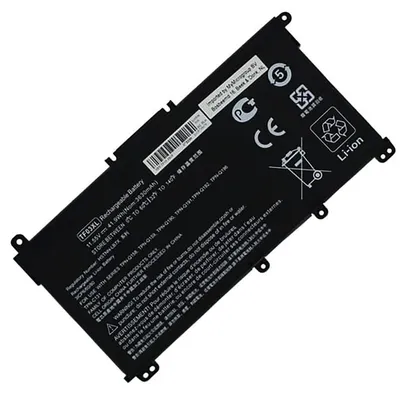 Produktbild von Akku für Hewlett-Packard 920070-856 Li-Ion 11,55 Volt 3400 mAh schwarz