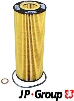 Produktbild von Ölfilter JP GROUP 1118501400 Filtereinsatz für AUDI A4 Avant (8ED, B7) A4 Avant (8E5, B6) A4 Limousine (8D2, B5) A4 Avant (8D5, B5) für VW