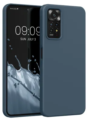 Produktbild von kwmobile Handyhülle für Xiaomi Redmi Note 11 Pro / Note 11 Pro (5G) / Note 12 Pro (4G) Hülle - Case Silikon - Kabelloses Laden - Schutzhülle Cover in