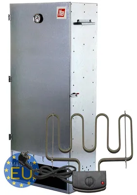 Produktbild von ITA Elektrischer Räucherofen 7003 - Premium XL Räucherschrank mit 3 Etagen 111 cm - Legierter Stahl - Qualität  EU Direkt vom Hersteller Smoker