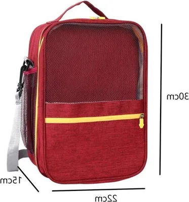 Immagine prodotto di Borsa impermeabile per scarpe da trekking, rossa, unisex