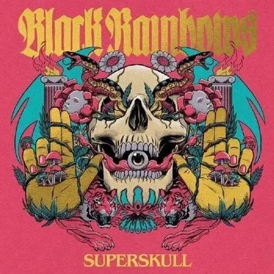 Zdjęcie produktu dla Black Rainbows - Superskull (Limited Edition) (Blue/Pink Splatter Coloured) (LP)