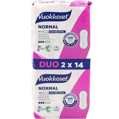 Obrázek produktu pro VUOKKOSET Vložky Normal (28 ks)